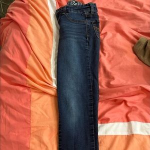 SO Dark Skinny Jeggings